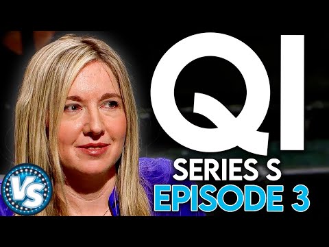QI FULL EPISODE - Series S, EP3 Featuring Victoria Coren, John Barrowman and Others
