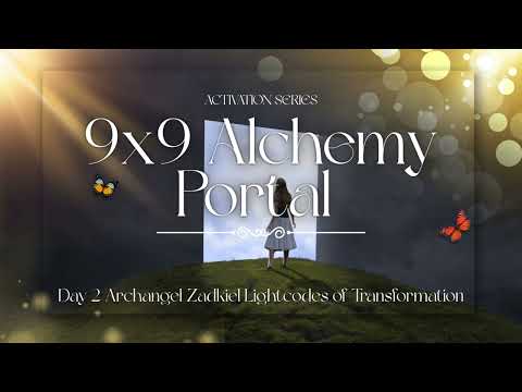 Archangel Zadkiel Transmission 🔥 Clear "Stubborn" Energies 💫Portal of Alchemy Activation  (Pt.2)