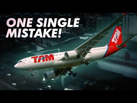 HOW a SINGLE Error Led to Disaster! TAM Flight 3054