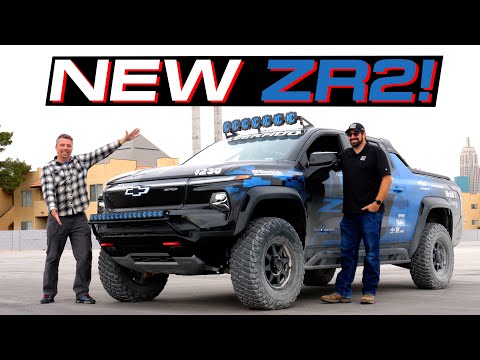 First Ever Chevy Silverado EV ZR2 Has 1,100 HP & an All-new Off-Road Suspension!