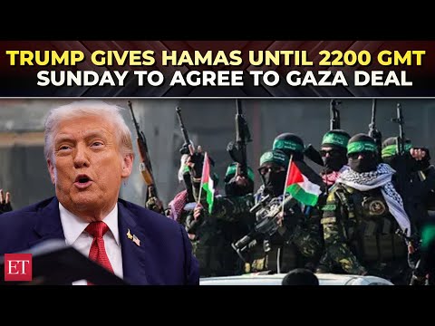 'All HELL' will break out | Trump gives Hamas until 6 p.m./2200 GMT Sunday to reach Gaza deal