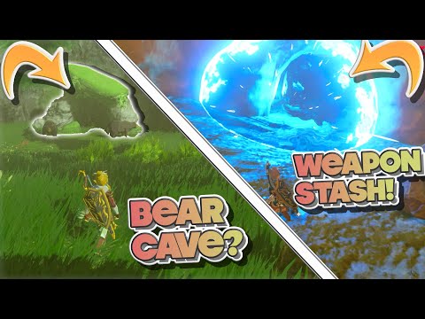 10 Cool Locations You FORGOT/MISSED In Breath of the Wild! (Secret Caves and Views!)