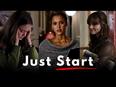 You don't need anyone GIRL, JUST START