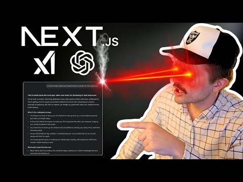 STREAM Real-Time AI Chat with Next.js 15, xAI, & OpenAI