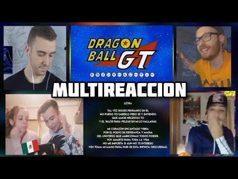 Españoles reaccionan al opening de Dragon Ball GT Latino l Mi corazón encantado l Multi Reaccion