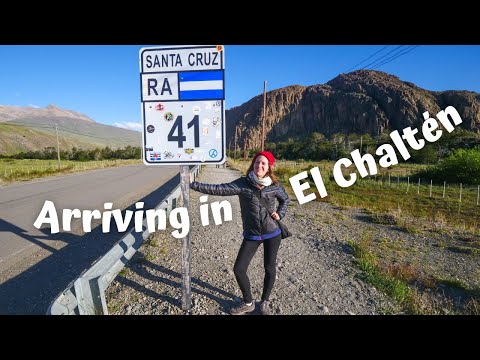 FIRST IMPRESSIONS of El Chaltén 🇦🇷🚌 + Arriving in the TREKKING CAPITAL of Patagonia, Argentina ⛰️🥾🌦️
