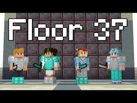 We Tried To Survive 100 FLOORS.. /w SmallishBeans, Smajor & Oli!