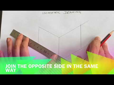 How to Draw an Isometric Cube