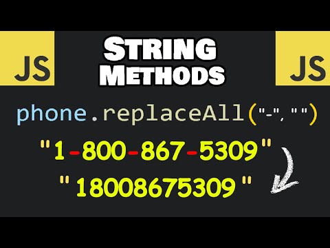 Useful JavaScript STRING METHODS 🧵