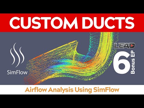 Design Car Parts with CAD | Intake Duct CFD for FREE with SimFlow