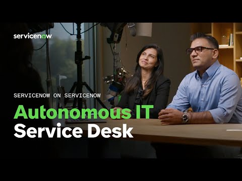 How does ServiceNow use ServiceNow to deliver autonomous IT?