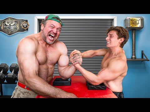 Training With The World's Strongest Arm Wrestler