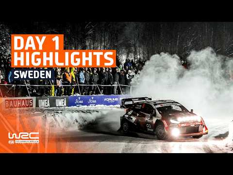 Day 1 Highlights | WRC Rally Sweden 2026