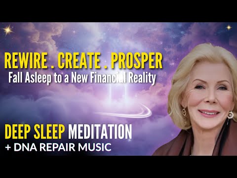 Wealth & Abundance Subconscious Reprogramming | Sleep Meditation (Louise Hay)