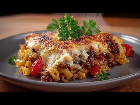When I have ground meat and pasta, I make this! A simple and delicious recipe