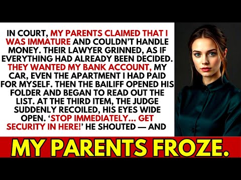 MY PARENTS DEMANDED ALL MY POSSESSIONS IN COURT — UNTIL THE BAILIFF READ OUT THE LIST...