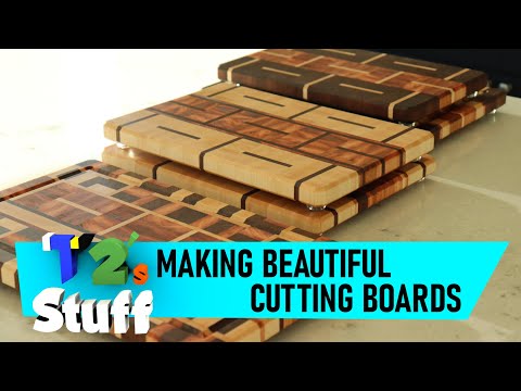 Making These Beautiful End Grain Cutting Boards (For Sale)