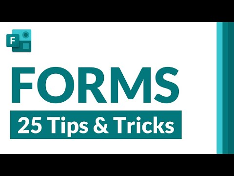Top 25 Microsoft Forms tips and tricks