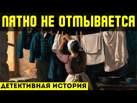 Полицейская прачка и тайна бурого пятна. Детектив.