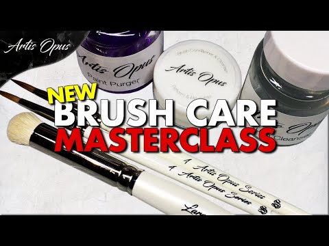 HOW TO CLEAN YOUR BRUSHES - NEW Masterclass