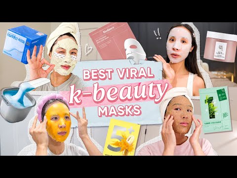 Best VIRAL K-BEAUTY MASKS! | We tested them for 30 days, and... 🫠