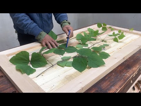 Woodworking Ideas Are Inspired By Nature // Unique And Fancy Coffee Table Design Never Seen Before