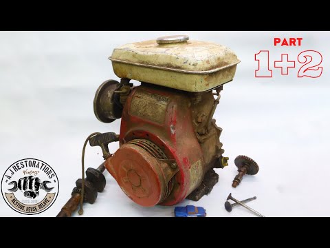 Old Honda G150 Engine Restoration - Full version.