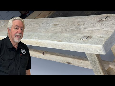This Isn't Just A Bench - It's A Chance To Level Up Your Joinery & Rustic Skills