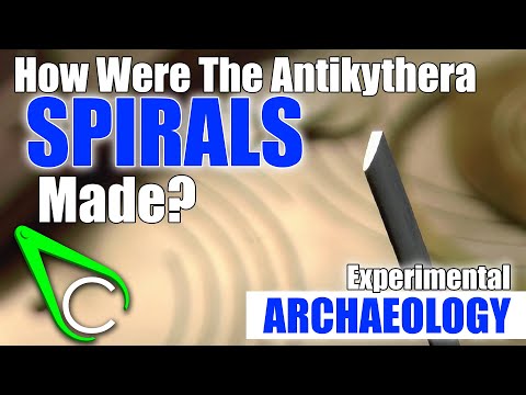 The Scorper And Trammel - Experimental Archaeology - Constructing The Antikythera Mechanism