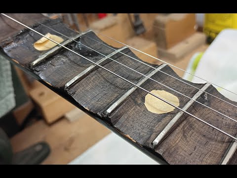 That's uh, some fretboard you got there