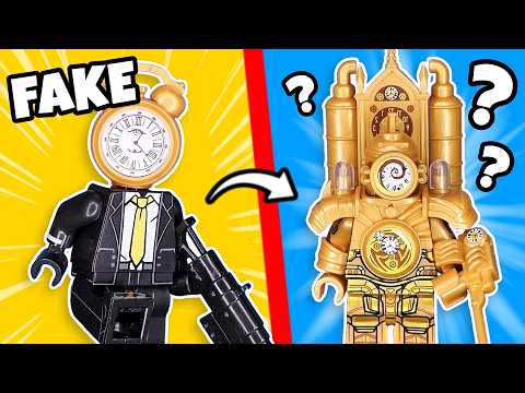 Unboxing FAKE LEGO SKIBIDI TOILET Minifigures...