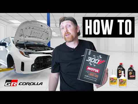 How to change Drivetrain and Engine Oil in a GR Corolla
