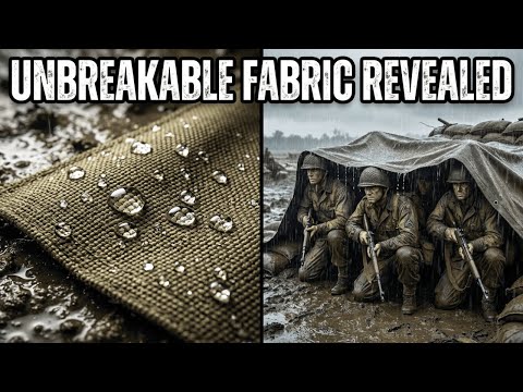 Forget Tarps — This WWII Fabric Was Stronger, Lighter, and Totally Waterproof!