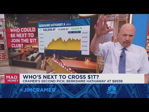 Jim Cramer talks which companies could be next to cross the $1 trillion mark