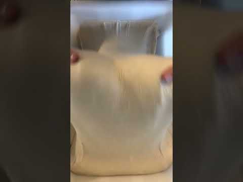 Folding routine #sourdough #asmr