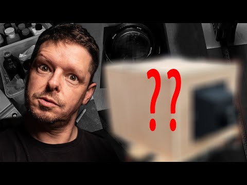 I built a massive camera! The ULF DIY Portrait Box Camera... anyone could build this camera!