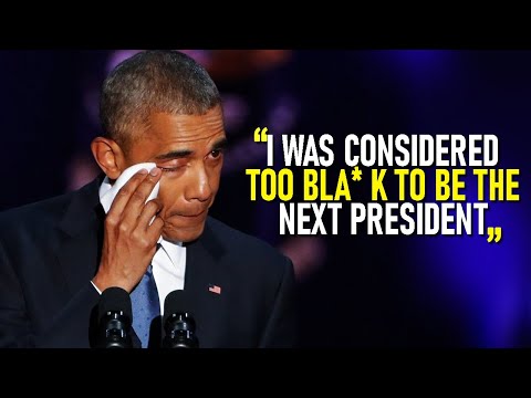 Obama's EMOTIONAL Speech That Brought Audience to Tears | President Obama's Speech Will Make You Cry