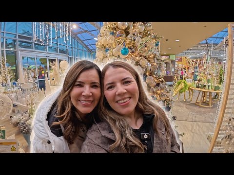 Christmas Shopping at The Garden Center With My Mom!! Let The Fun Begin! 🎄🎅❤️