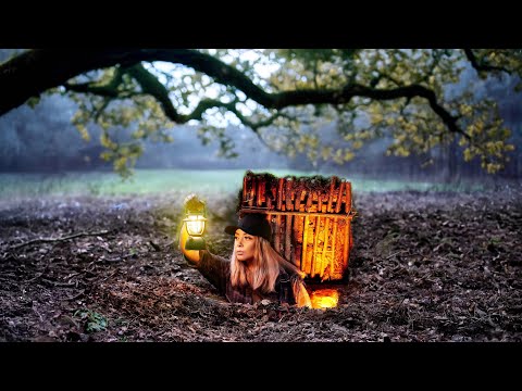 Building The Most Secret Dugout for Survival, Bushcraft, Underground Survival Shelter