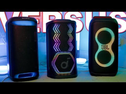 Soundcore Rave 3S Vs JBL Partybox 120 & Sony XV500 - New Best Mid Sized Speaker?