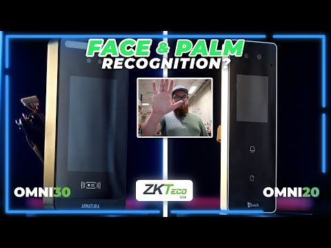 Face & Palm Authentication w/ Access Control Readers? ZKTeco Omni Wiring Setup (OMNI30, OMNI20)