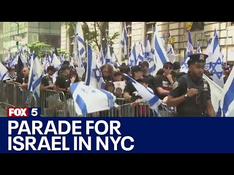 Parade for Israel in NYC focuses on solidarity this year as Gaza war casts a grim shadow