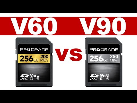 V60 vs V90 ► Is it worth it? Featuring ProGrade SD Cards