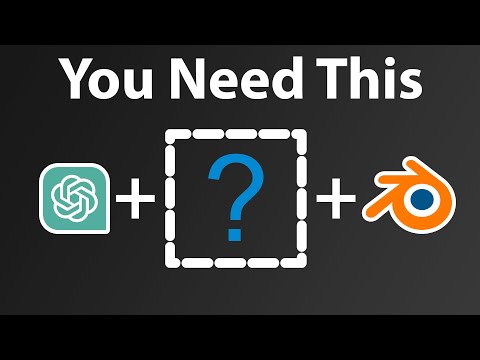 Use THIS to Master A.I. Blender Python Scripts