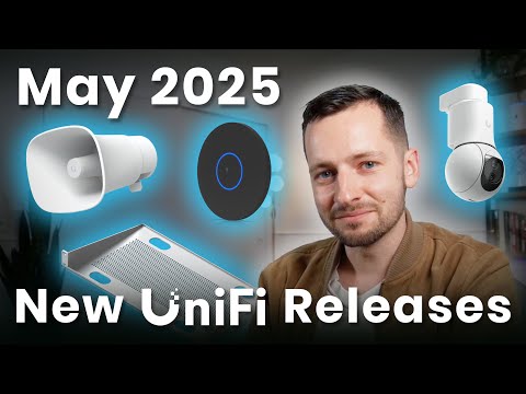 New UniFi Products for May 2025 | Black AP | PTZ Cameras
