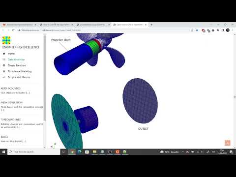 Simulation of a Propeller in openFOAM Tutorial: Part 1/2