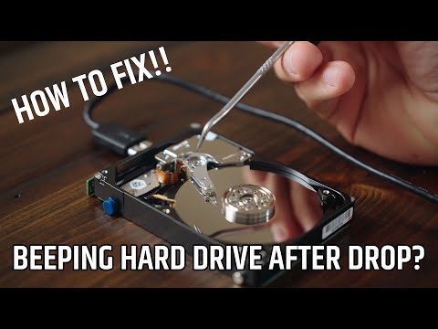 How to Fix Hard Drive Beeping/Not Showing Up after Dropping