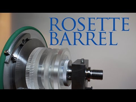 Rose engine rosette barrel assembly.