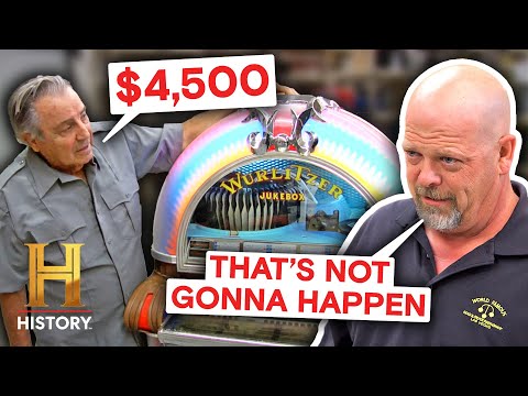Rick Swears These Items Will Sit For AWHILE! | Pawn Stars | History