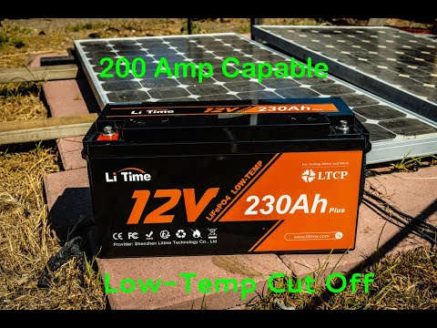 Li-Time 230Ah Plus 12 volt Lifepo4 Review!  Trolling motor rated!  200 amps!